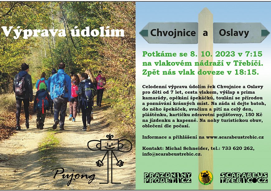 Údolím řeky Chvojnice a Oslavy - úvodní obrázek